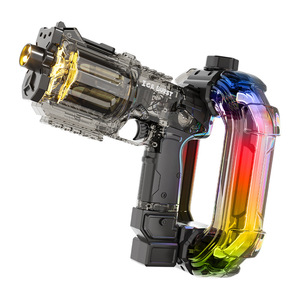 Pistola de Agua Eléctrica de Ráfaga Ultra Larga, Totalmente Automática, para Zurdos, con Anillo Energético de Ráfaga de Hielo, Colorida, para Uso Transfronterizo - Product Image 1