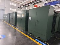 Transformadores Trifásicos Montados en Plataforma para Subestaciones de 750kVA, 1000kVA, 1500kVA, 12.47kV / 13.8kV, ANSI, Frontal Ciego, Sumergidos en Aceite