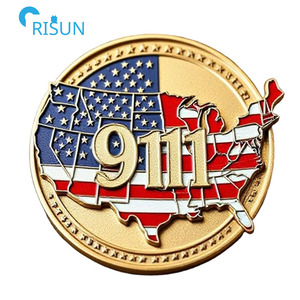 Manufacture <strong>Custom</strong> 3D Gun Challenge Coin USA <strong>United</strong> States 911 New York Never Forget <strong>Custom</strong> 911 Challenge Coin - Product Image 5