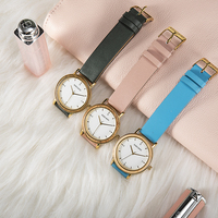 Guter Preis des Herstellers ODM Printed Logo Luxus Quadrat Runde Quarz Damen uhr Holzband für Mädchen für Business Fashion