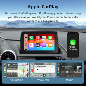 อะแดปเตอร์ไร้สาย Rhythm Wireless Type-C CarPlay Android Auto Hub USB ชุดติดตั้งเพิ่มเติมสำหรับ Mazda 2 3 6 CX3 CX5 CX8 CX9 MX5 - Product Image 5