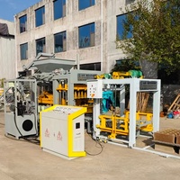 Machine automatique de fabrication de blocs de béton QT5-15, équipement de production de briques creuses et de pavés