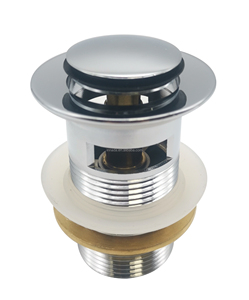 Watermark ND510 Gốm Brass <span class=keywords><strong>Clic</strong></span> Clac Lưu Vực Drainer Pop Up Chất Thải Với Tràn Đẩy Mở Đẩy Lên Kilk Klak Valvala - Product Image 4