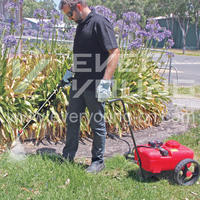 Pulvérisateur électrique de jardin Rechargeable, livraison gratuite, 20l, avec roulettes, 12V, chariot