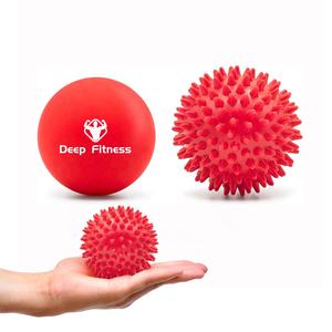 Vente en gros Point de déclenchement Sport Fitness muscle main pied soulagement de la douleur balle de crosse dure boule de <span class=keywords><strong>massage</strong></span> à pointes pour le Yoga - Product Image 1