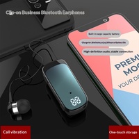 Headset Nirkabel K65 Model Pribadi Lintas Batas dengan Desain Neckband Satu Telinga, Kontrol Suara, Latensi Rendah, Cocok untuk Gaming dan Olahraga