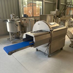 Nueva Picadora de Carne Automática Cookimech con Cuchilla de Acero Inoxidable, Rebanadora de Grosor Ajustable de 220V para Tocino Crujiente y Cerdo - Product Image 5