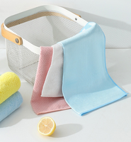 Lot de chiffons de nettoyage en microfibre épais et réutilisables, écologiques, 7 tailles différentes pour le nettoyage de toute la maison, anti-rayures
