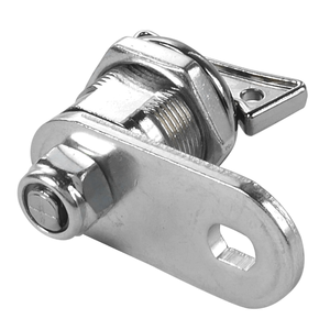 Serrure à came sans clé à quart de tour de qualité supérieure en alliage de zinc chromé pour armoire de jeu d'arcade, accessoire de quincaillerie très vendu - Product Image 1