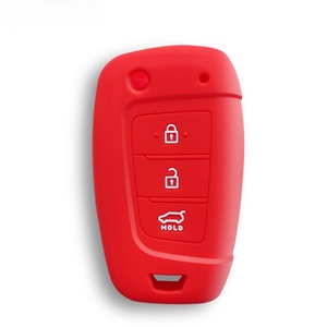 Etui de télécommande de voiture en silicone pour <span class=keywords><strong>Hyundai</strong></span> Tucson Accent Solaris Elantra <span class=keywords><strong>I30</strong></span> I35 I40 Kona Celesta Sonata Creta Key Cover - Product Image 4