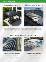 Pergola en aluminium à énergie solaire Jiake avec toit à lames motorisées pour jardin, patio, CE SGS OEM, vente en gros, usine