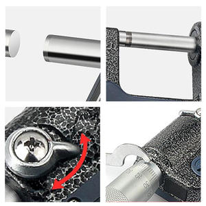 अंक माइक्रोमीटर 0-25- 25-50-75-<span class=keywords><strong>100</strong></span> मिमी 0.001 मिमी/0.0005 "कैलिपर डिट्रॉन डिजिटल माइक्रोमीटर स्क्रू मोटाई गेज - Product Image 6