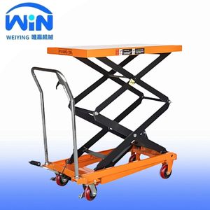 चीन अनुकूलन योग्य स्टील हाइड्रोलिक कैंची लिफ्ट टेबल और मोबाइल प्लेटफॉर्म भारी भार के लिए मैनुअल/इलेक्ट्रिक पावर के साथ मोबाइल प्लेटफॉर्म - Product Image 1