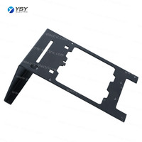 Plaques métalliques de précision, pliage et découpe, acier inoxydable SPCC, supports pour téléviseurs et téléphones en acier inoxydable avec revêtement en poudre