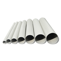 Tuyau en plastique PP, diamètre et longueur personnalisés, conduits d'évacuation - pour la ventilation industrielle, conduits rectangulaires en PP