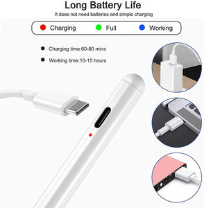 ปากกาอัจฉริยะหน้าจอสัมผัสอเนกประสงค์ปากกาแม่เหล็กสำหรับ iPad Pro M5<span class=keywords><strong>ฟรี</strong></span>โลโก้เลเซอร์ - Product Image 5