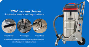 مكنسة كهربائية صناعية IV-3680P من الفولاذ المقاوم للصدأ 220 فولت / جامع غبار / منظف غبار / آلة تنظيف المصانع / معدات تنظيف - Product Image 2