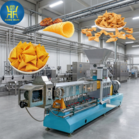 Machine de fabrication de snacks croustillants de haute qualité, ligne de production entièrement automatique de chips croustillants Bugles