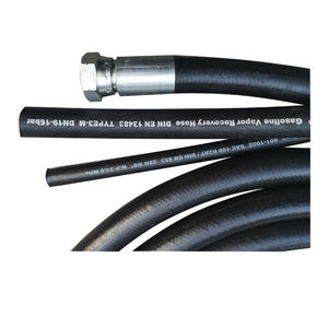 좋은 품질의 검은 부드러운 압출 고무 물 담뱃대 호스 - Product Image 3