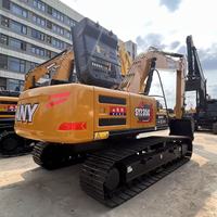 Excavatrice SANY SY235C d'occasion, 23 tonnes, matériel de construction pour travaux de terrassement pour projet de construction