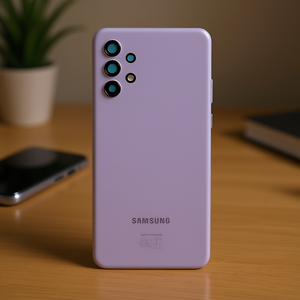 Cover Posteriore per Samsung Galaxy A32 5G Viola SM-A326B, Scocca Sostitutiva in Materiale ABS - Product Image 3