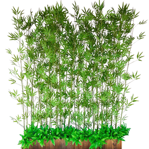 Árbol de Bambú Artificial Verde al por Mayor, Diferentes Tamaños, de Fábrica, 3 Metros, Decoración para Cercas Exteriores, Hojas de Bambú, Planta Artificial - Product Image 3