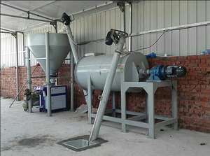 Chine Usine 25T par jour Machine <span class=keywords><strong>de</strong></span> mélangeur <span class=keywords><strong>de</strong></span> poudre sèche simple Machine <span class=keywords><strong>de</strong></span> mélangeur <span class=keywords><strong>de</strong></span> mortier sec - Product Image 2