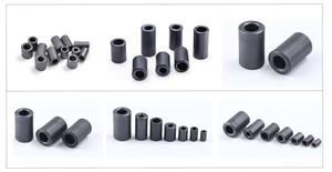 Anello magnetico per la smagnetizzazione Anti-interferenza del nucleo di Ferrite Ni-Zn anello del filtro cilindrico cavo che filettano le vecchie ferriti - Product Image 2