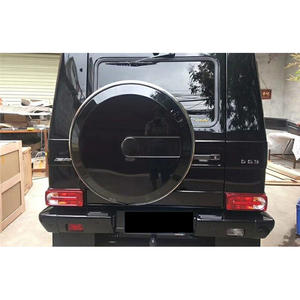 Pour Benz classe G W463 G63 G65 AMG couverture de <span class=keywords><strong>pneu</strong></span> de roue de secours en Fiber de carbone sèche couverture de <span class=keywords><strong>pneu</strong></span> de rechange couverture de <span class=keywords><strong>pneu</strong></span> de roue de secours en Fiber de carbone - Product Image 5