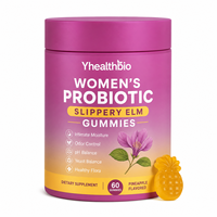 Probiotiques vaginaux pour femmes pH Balance avec prébiotiques et Lactobacillus Probiotic Blend Supplément de santé vaginale pour femmes
