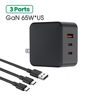 Chargeur mural USB rapide GaN PD 20W 25W 30W 45W 50W 65W 100W 150W pour iPhone, ordinateur portable, ordinateur de bureau, Macbook, directement de l'usine