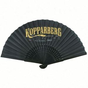 Eco-Friendly Bamboo <b>Folding</b> Hand Fan Custom Logo Sustainable Bamboo Crafted for Business Wedding Personalized Painted Flower - Product Image 1