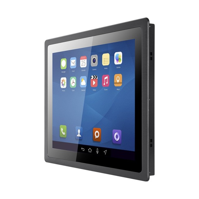 15 Inch square Size 3mm Bezel Embedded Style Industrial Monitor Waterproof IP65 OEM High Brightness Touch Screen Panel Display