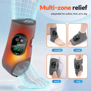 Fitease Prix Usine Enveloppe Chauffante pour Cheville Triple Technologie Néoprène/ABS Masseur de Pieds Revitalisant Sans Fil Portable 3 Vitesses avec Minuterie - Product Image 3