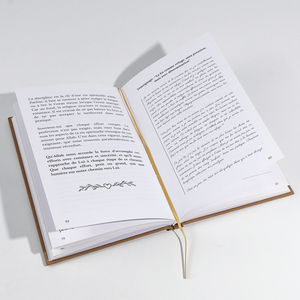 2026 tùy chỉnh linen vải A5 bìa cứng máy tính xách tay cho văn phòng sử dụng và quà tặng với may ràng buộc in thiết kế - Product Image 5