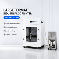 Imprimante 3D industrielle automatique à haute vitesse pour PLA/TPU/Flex avec une vitesse d'impression jusqu'à 350 mm/s, système d'alimentation indépendant par trémie