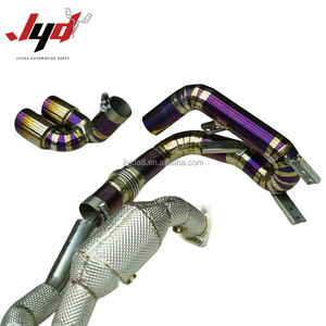 Échappement sans catalyseur en titane OEM d'usine + échappement arrière pour Porsche 996 3.4L sans silencieux - Product Image 2