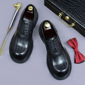 ASTON M.JAZZ 2025 Zapatos de Hombre de Alta Calidad, Hechos a Mano, de Cuero Genuino, con Cordones, Antideslizantes, para Bodas y Fiestas - Product Image 5