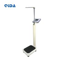 Balance Médicale Électronique Rechargeable pour Mesure de Taille et Poids