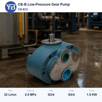 Tête de pompe à huile CB B 32 uniquement, 32 LPM, 2,5 Mpa, en fonte, pour transfert de carburant/huile, pour accouplement OEM destiné aux constructeurs de machines
