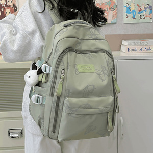 Sac à dos papillon imperméable High-Looks avec harnais rembourré pour filles du collège et du lycée, grande capacité pour ordinateur portable - Product Image 4