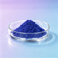 Poudre de peptide de cuivre bleu GHK-Cu 99% de la marque WV (CAS 89030955) - Matière première pour cosmétiques et soins capillaires - 25 kg avec COA et MSDS