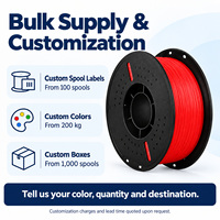 Filament d'imprimante 3D TPU 95A 1,75 mm 1 kg Noir pour imprimantes 3D compatibles Bambu Lab et Creality, prototypes flexibles
