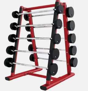 อุปกรณ์ฟิตเนสเชิงพาณิชย์ขายดีจากโรงงานโดยตรง ชั้นวางดัมเบลและบาร์เบลสำหรับคลับกีฬาและศูนย์ออกกำลังกาย - Product Image 2