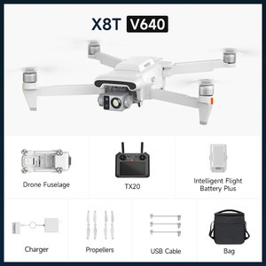 Drone Fimi X8T 640 avec caméra thermique, télécommande avec écran TX20, photographie aérienne, <span class=keywords><strong>image</strong></span> 20KM, cardan <span class=keywords><strong>3</strong></span> axes, drone GPS - Product Image 5