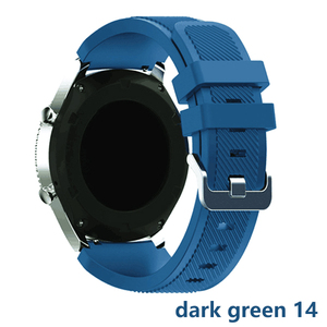 20 22mm <span class=keywords><strong>2019</strong></span> nouvelle couleur unique bande de montre en silicone pour huawei watch gt 2/samsung galaxy watch 44 46mm - Product Image 6