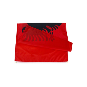 Gahumi Usine En Gros Drapeau Albanais Personnalisé De Chine 90X150 CM - Product Image 4