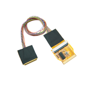 30-контактный коаксиальный кабель LVDS с шагом 0,5 мм, модель 20453-030, ультратонкий (1,18 мм) для промышленных ноутбуков и сенсорных мониторов - Product Image 5