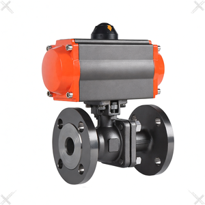 Venta de Liquidación COVNA B2B, Válvula de Bola Neumática de Acero Inoxidable de 2 Vías con Conexión Bridada de PTFE - Product Image 4