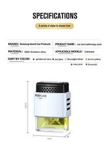 Difusor de Aroma para Automóvil de Lujo para Salida de Aire Acondicionado, Fragancia Duradera para Hombres y Mujeres, Desodorante Interior para Automóvil - Product Image 3
